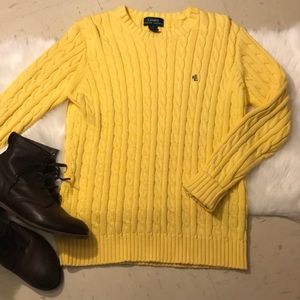 Vibrant Yellow Lauren Ralph Lauren Sweater